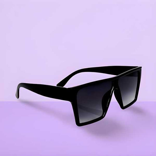 Unisex Retro Square Sunglasses: Free Size
