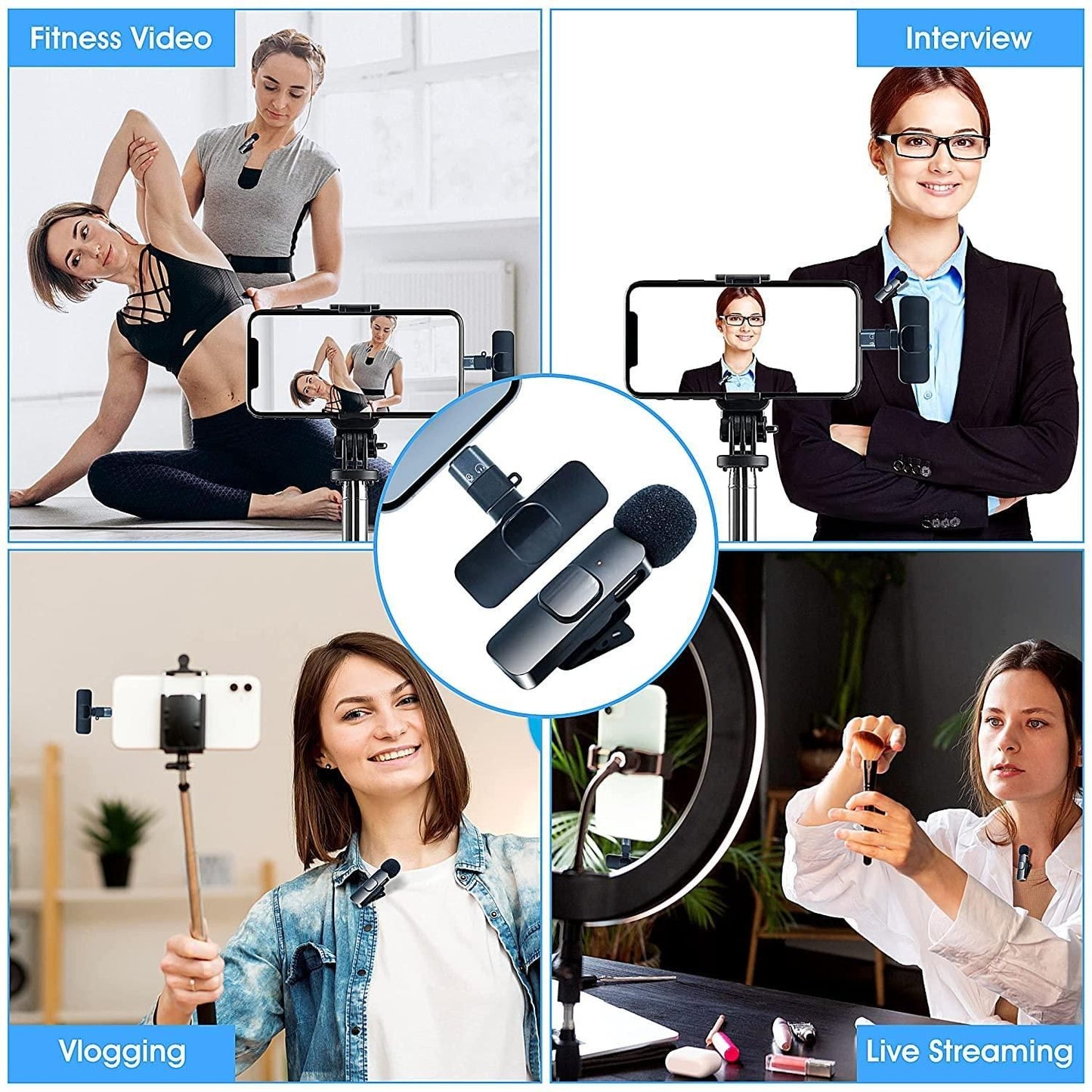 Wireless Microphone – Versatile and Convenient Audio Recording