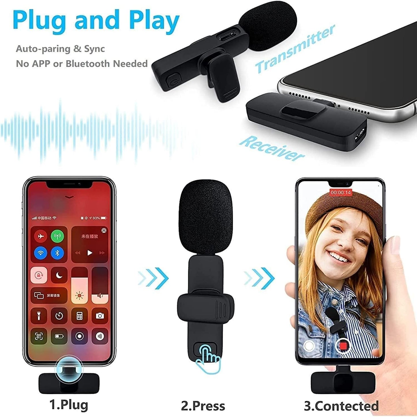 Wireless Microphone – Versatile and Convenient Audio Recording