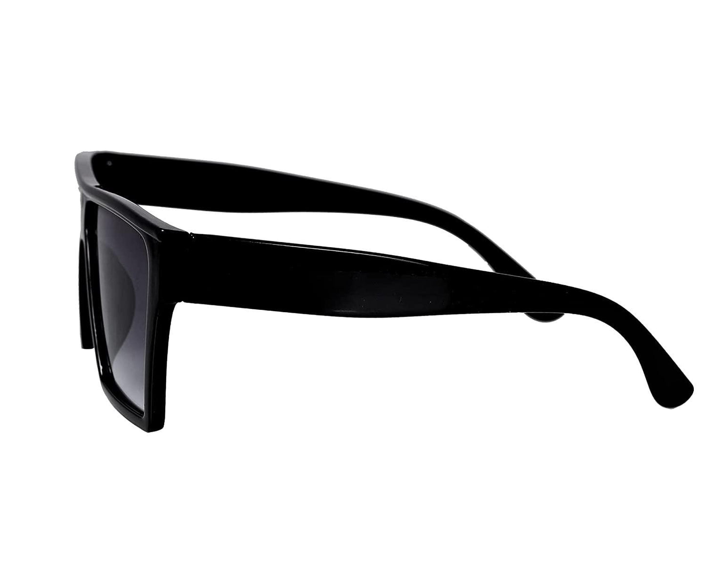 Unisex Retro Square Sunglasses: Free Size