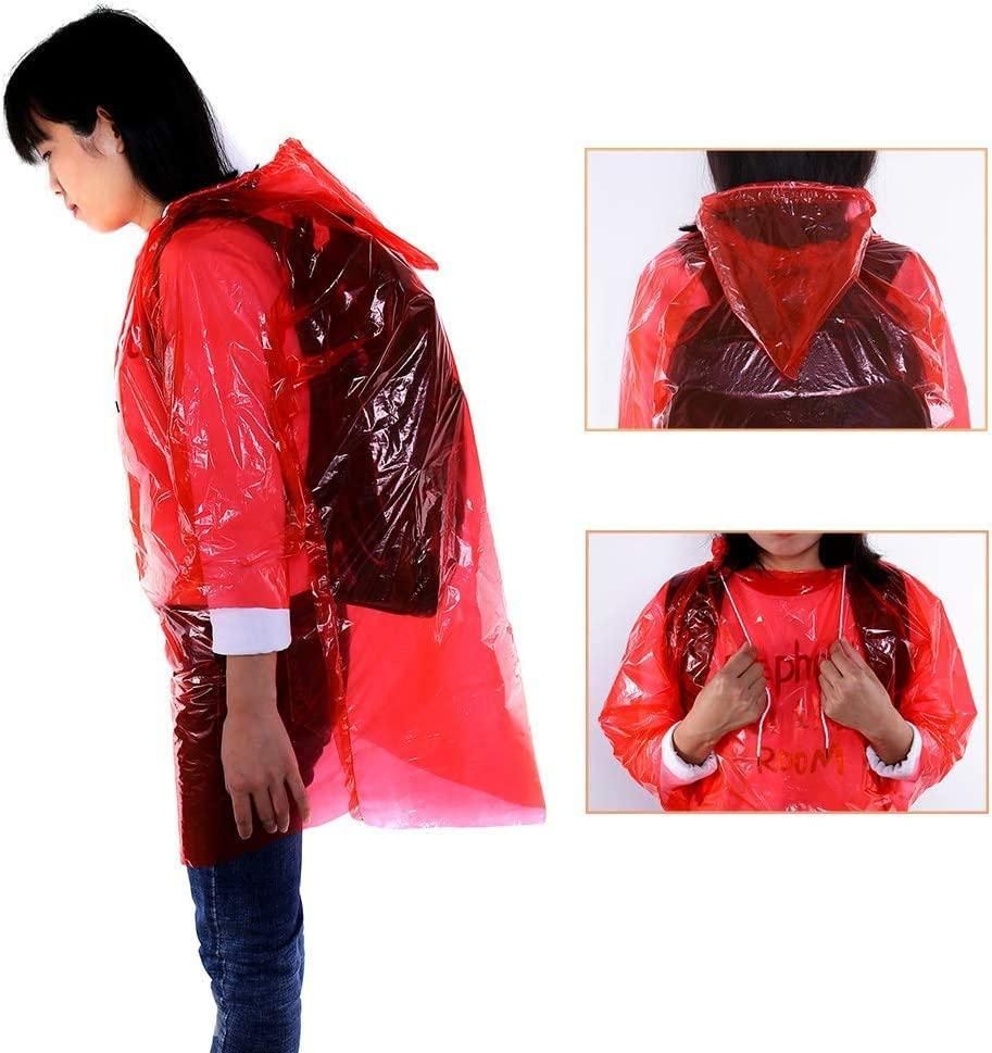 Fully Reusable Wallet Rain Card Rain Coat for Adults (Set of 5) - Your Pocket-Sized Rain Protection!