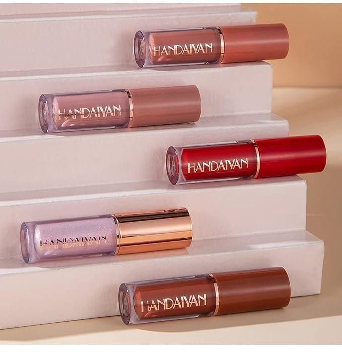 Velvet Matte Liquid Lipstick Set - 12 Pcs