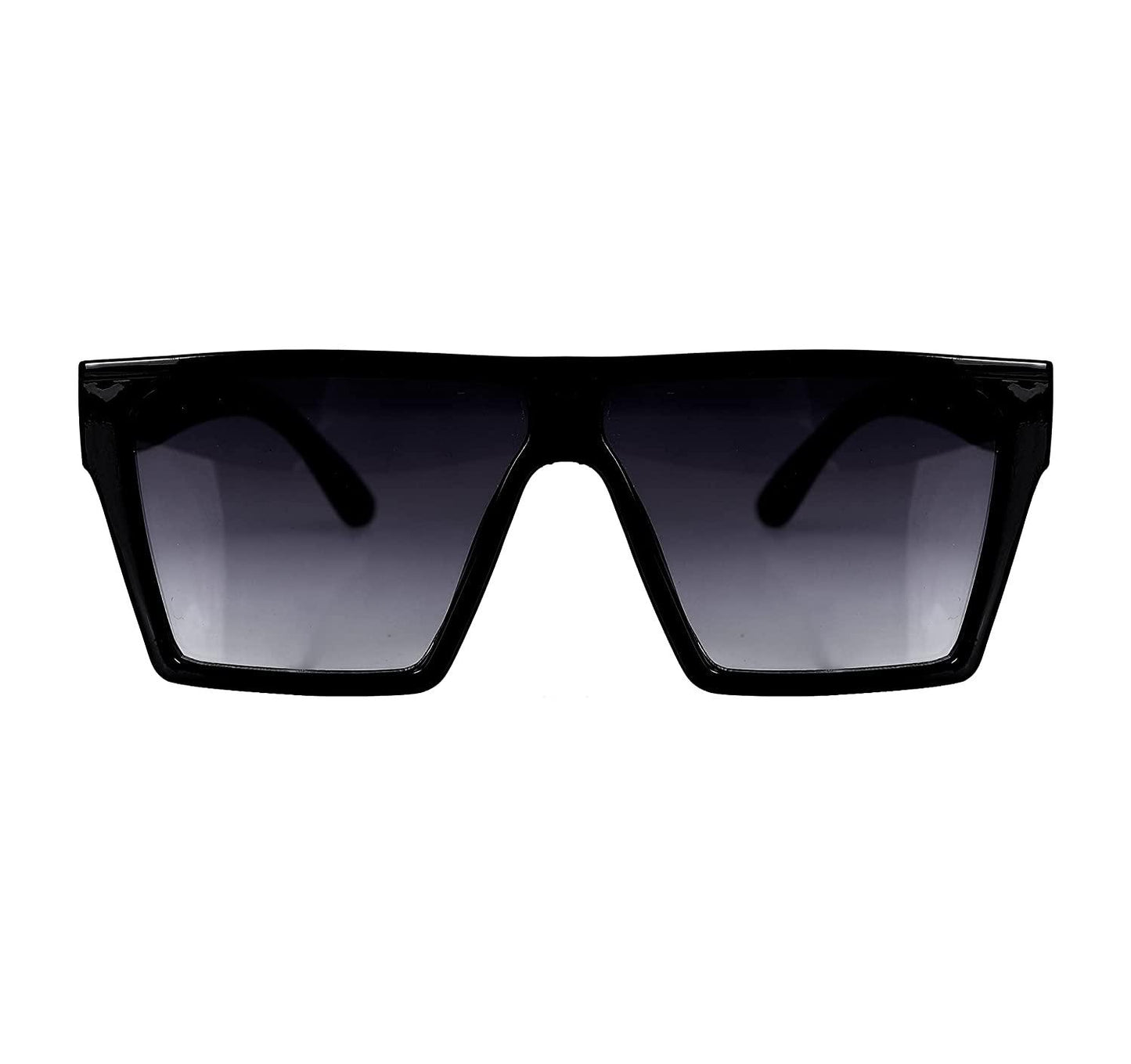Unisex Retro Square Sunglasses: Free Size