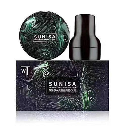 Sunisa 3-in-1 Air Cushion Waterproof Foundation CC Cream (Pack of 1)