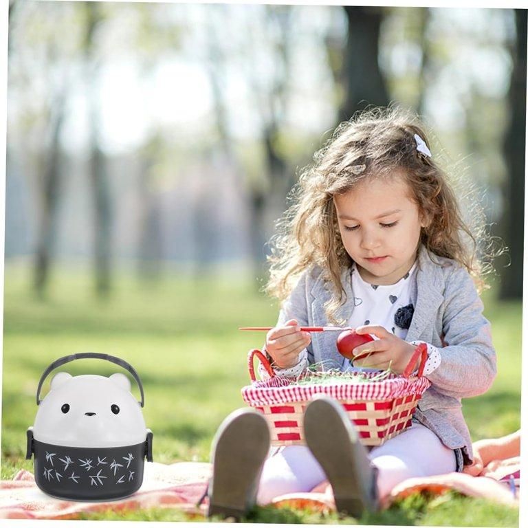Cute Teddy Cartoon Tiffin Box – Keep Your Lunch Fresh with Adorable Style