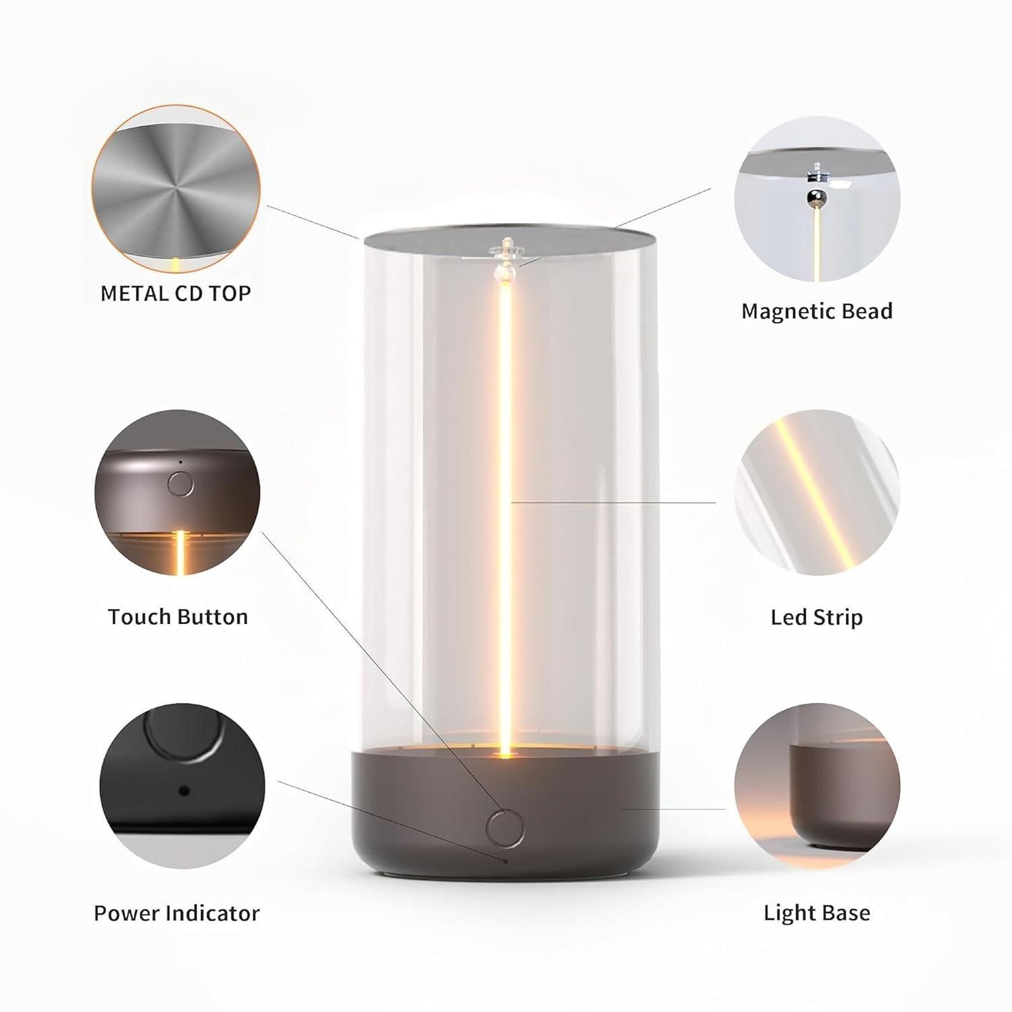Magnetic Lamp Light – Stylish Illumination for Every Space