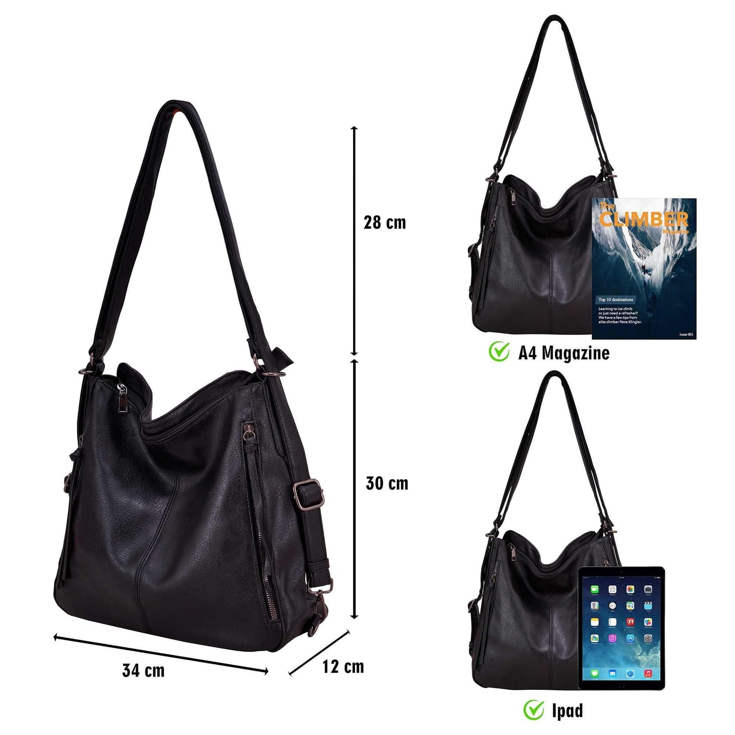 3-Pcs Handbags Set for Women – Versatile Style for Every Occasion