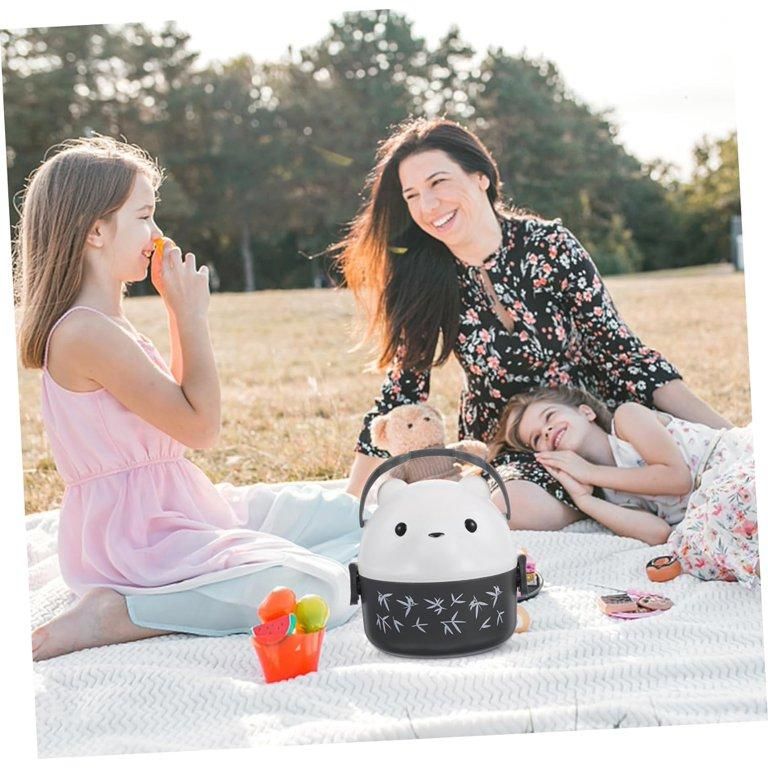 Cute Teddy Cartoon Tiffin Box – Keep Your Lunch Fresh with Adorable Style