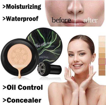Sunisa 3-in-1 Air Cushion Waterproof Foundation CC Cream (Pack of 1)