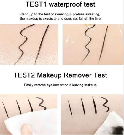 Eye Liner and Wing Stamp – 2-in-1 Precision Tool (Black | Pack of 1)