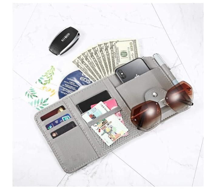 Premium Auto Sun Visor Organizer for Car Essentials